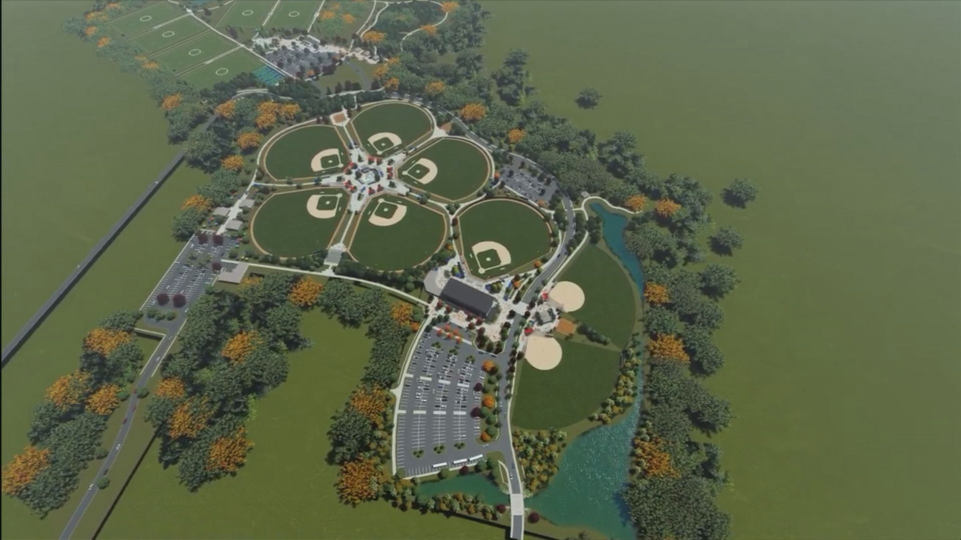 McCracken County Sports complex design rendering